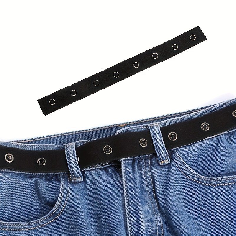 3Pcs Waistband Extenders Adjustable Elastic Snap Button Easy to