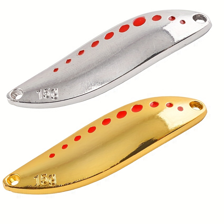 Premium Metal Vib Spinners Spoon Lures Perfect Bass - Temu Netherlands