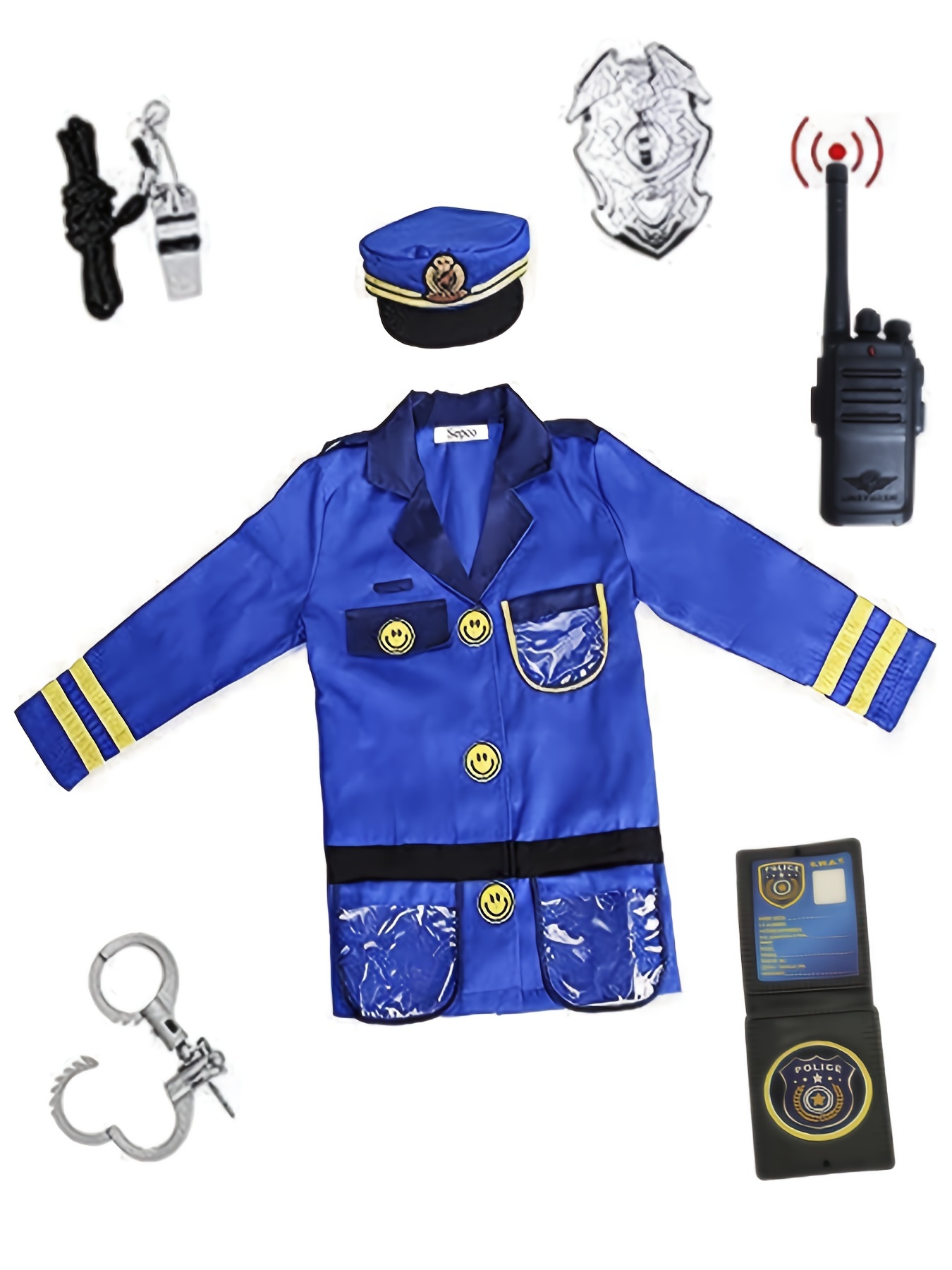 Disfraz de Policia niño – Elfamundi