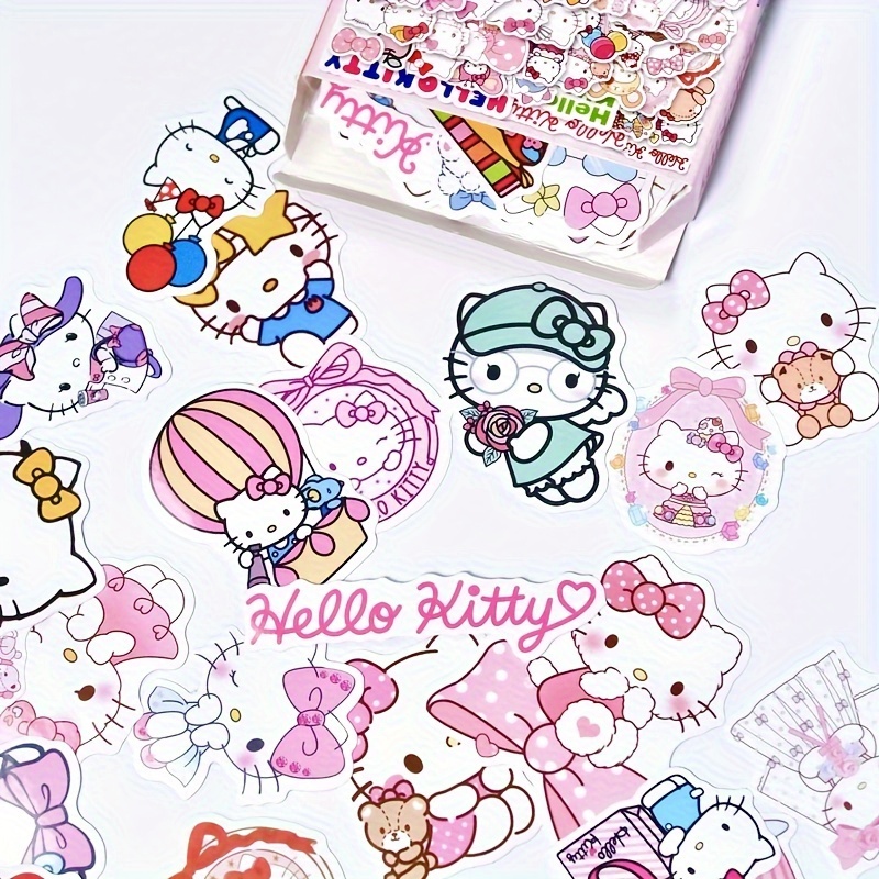 Sanrio Sticker Box Roll 300 Pieces Hello Kitty Sticker Roll