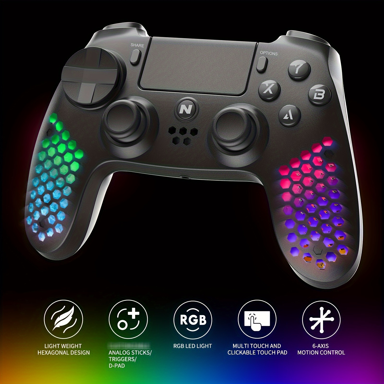 Wireless Stretchable Gamepad for Android ios Mobile BT 5.0 Gaming  Controller Support Game Streaming for PS4/PC/Switch Joystick