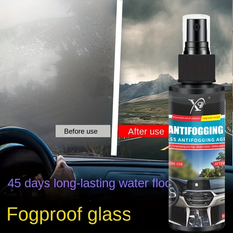 100ml Car Windshield Cleaner Anti-fogging Rainproof Convenient Car  Windshield Cleaning Agent for Taxi