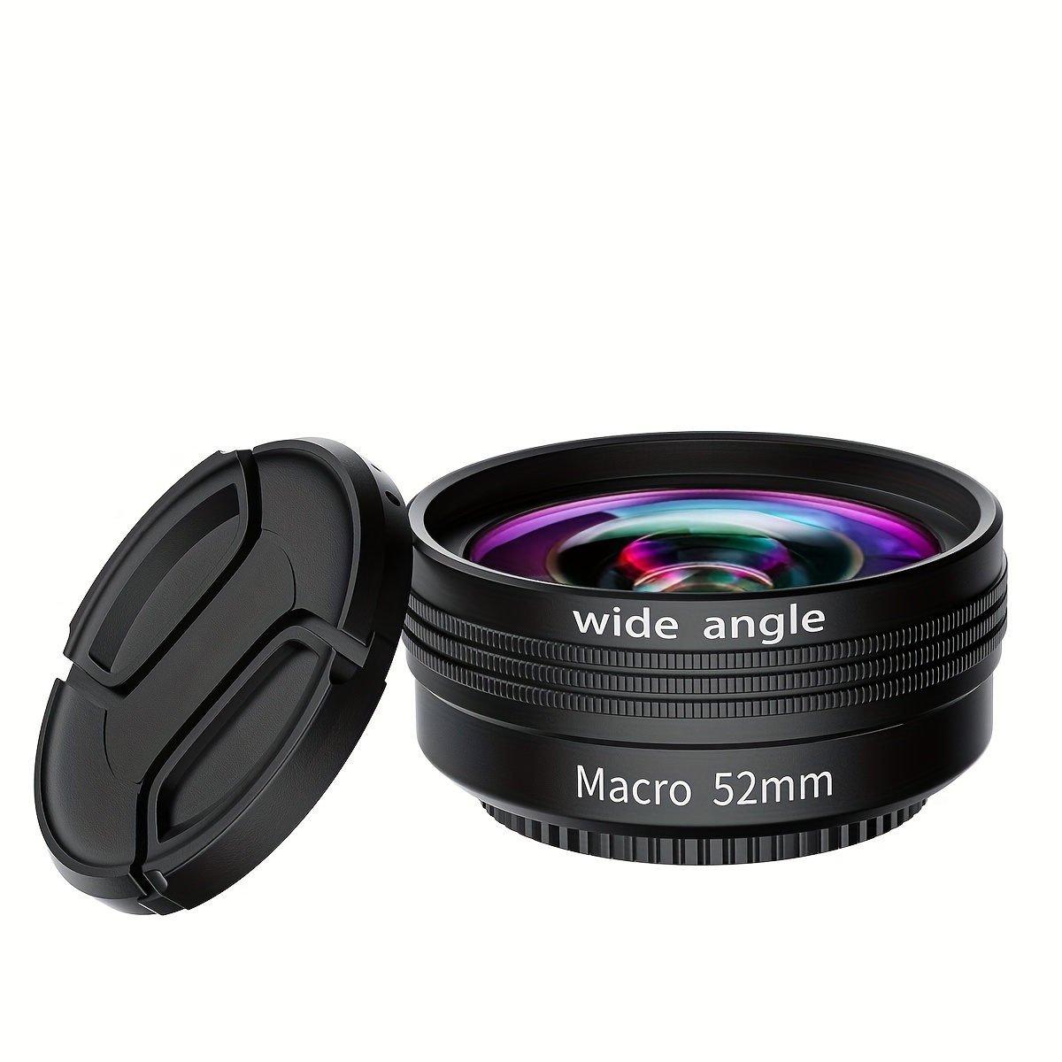 

Wide Angle Macro Lens, Camera 52mm Universal Conversion Lens Professional Optical Glass Camera Close-up Lens, Mount Camera For For For 52mm