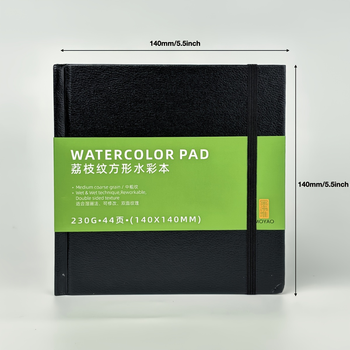 Watercolor Journal, 3.5X5.5”, 140 LB, 300 GSM, arta Cotton Paper