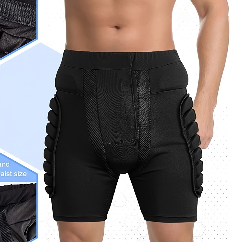 Protective Ski Shorts for Snowboarding, Skating, Skiing, and Riding -  Padded for Comfort and Safety