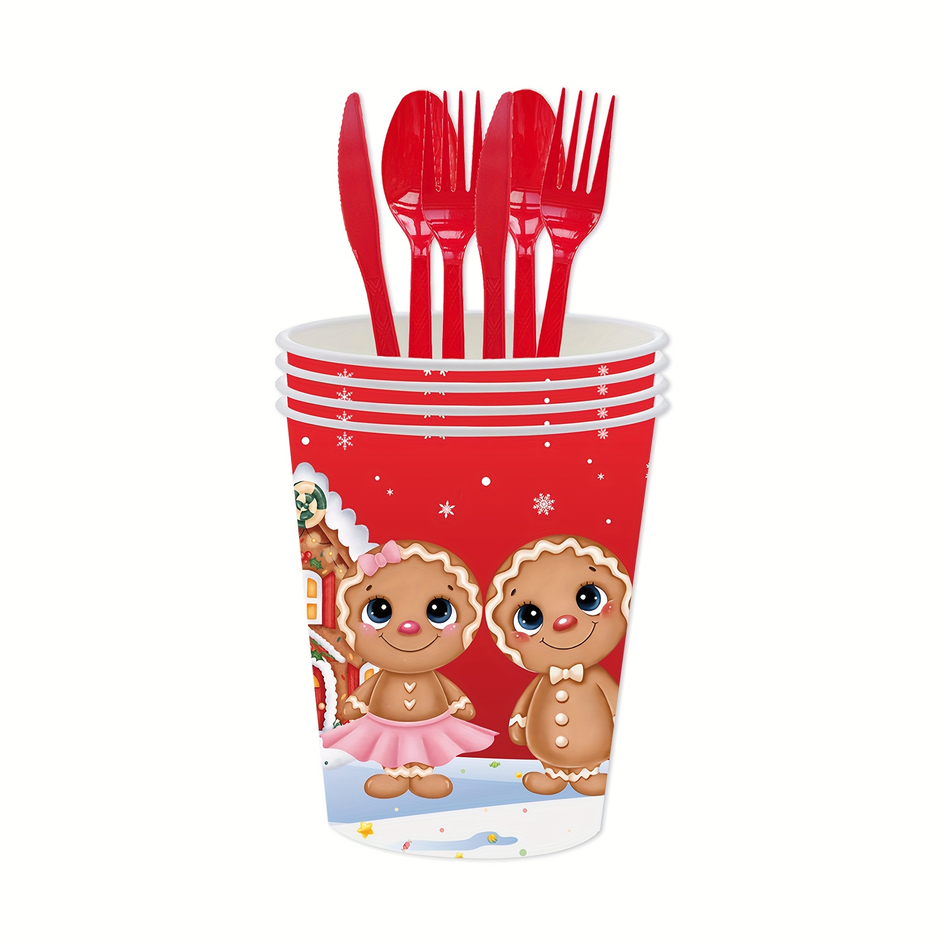 Disposable Gingerbread Party Cups Gingerbread Cups Gingerbread