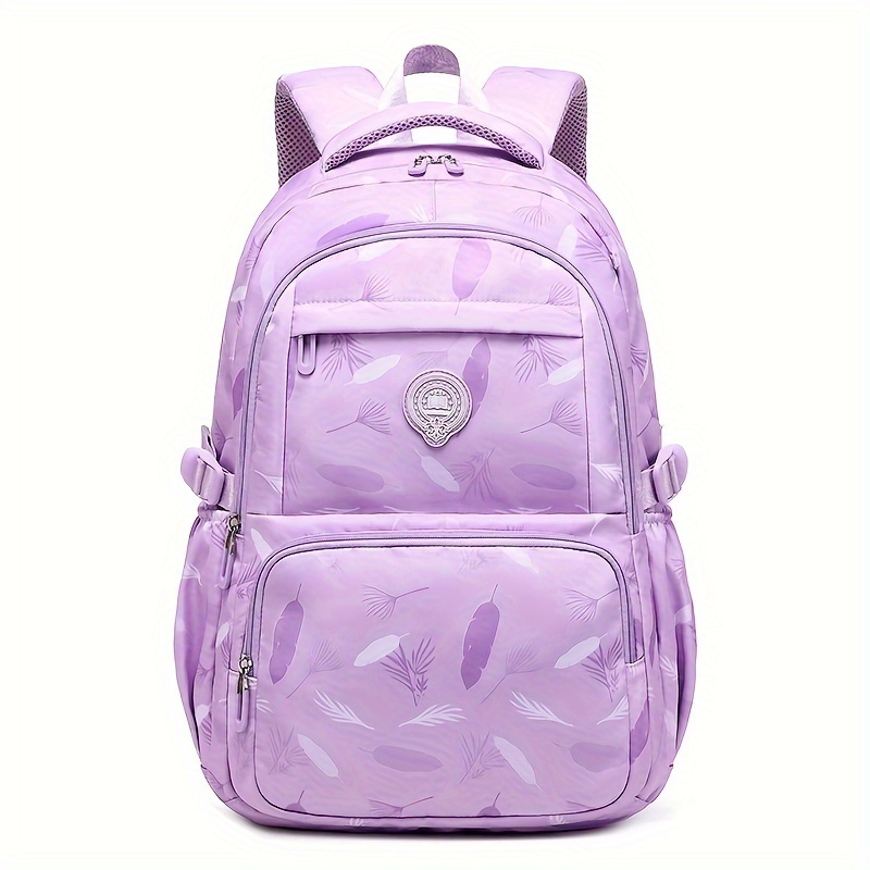 new printed waterproof schoolbag for girls spine protection backpack junior high school and high school student schoolbag