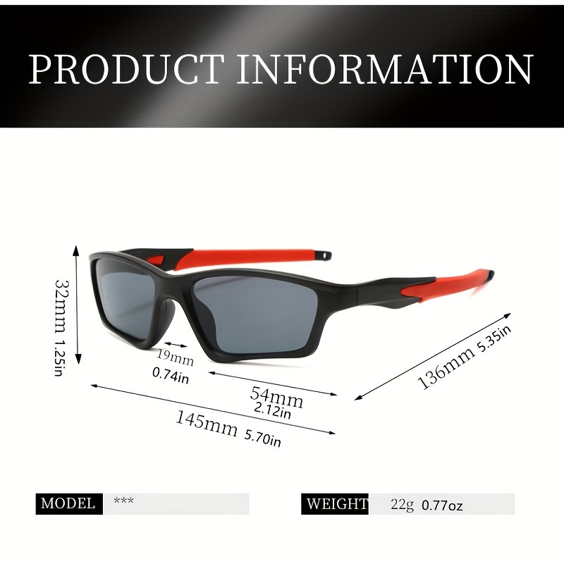 Men's Sunglasses UV400 Protection For Sports