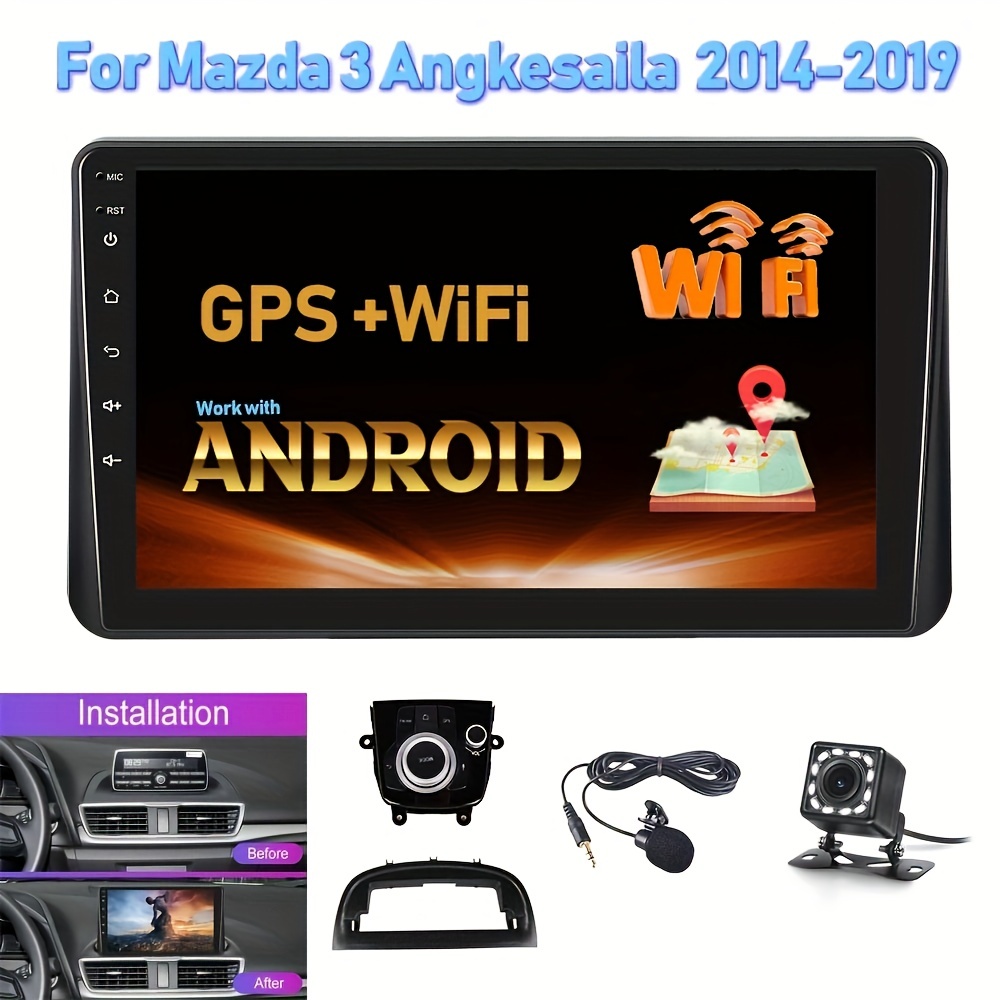 For 3 09 13 Android 12 Car Navigation Built in - Temu