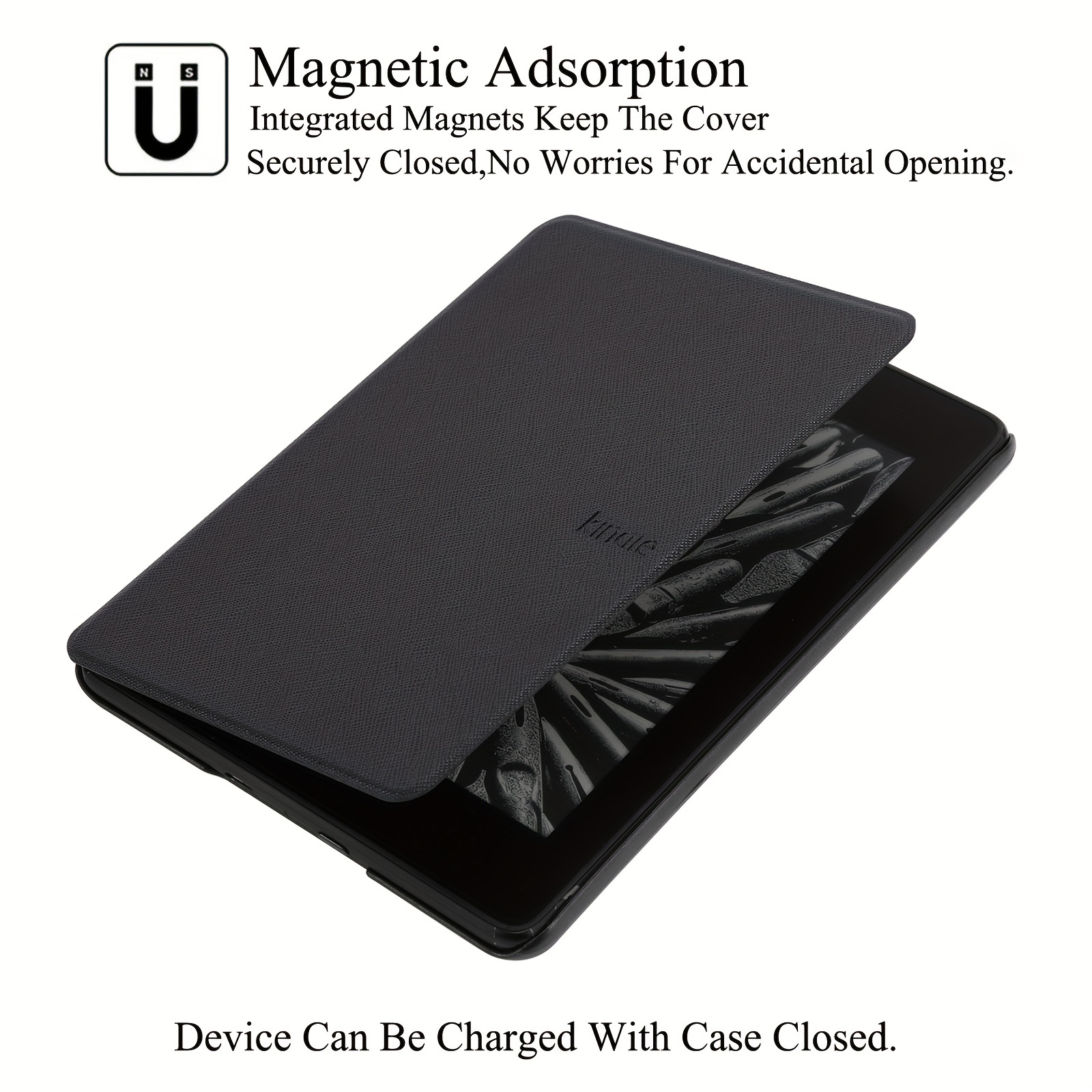 Kindle Basic 2023 with Black Fabric Sleep Cover - Unboxing and Setup! 