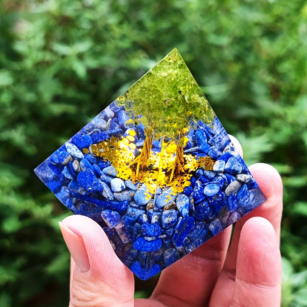 1pc Orgone Albero Della Vita Piramide Di Energia Positiva - Temu