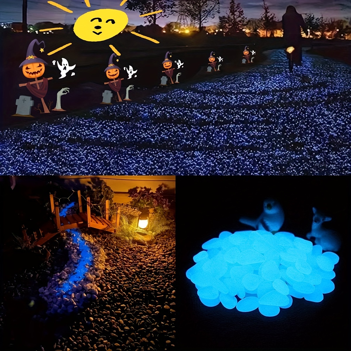 50pcs Pietra Luminosa Artificiale Resina Giardino Paesaggistica Casa  Cortile Decorazione Ufficio Pietra Luminosa, Ciottoli Decorativi, Adatto Per  Passerella Vialetto Giardino Erba Decorazione Acquario - Temu Italy