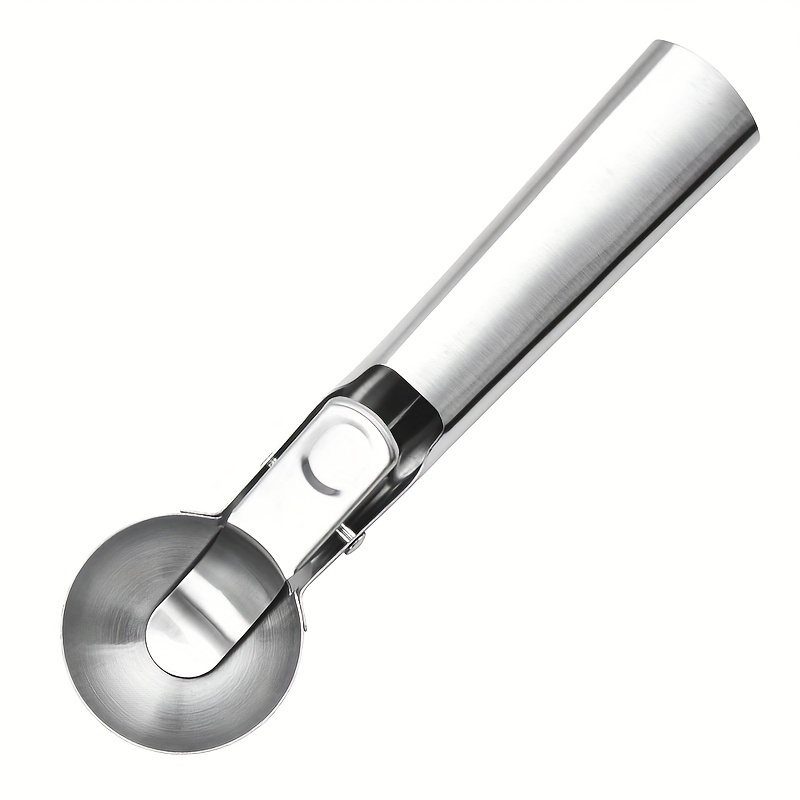 1pc Premium Stainless Steel Ice Cream And Fruit Scoop Perfect For  Watermelon Cantaloupe And Papaya Easy To Use Ice Cream Ball Digger And  Fruit Spoon - Sports & Outdoors - Temu