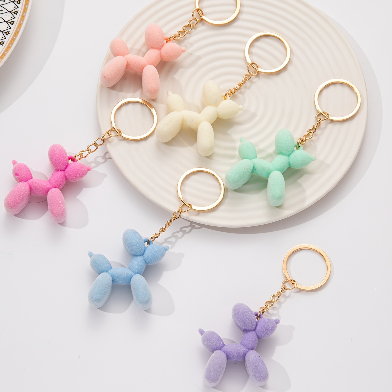 Cute Enamel Keychain Colorful Sakura Flower Key Ring Sweet Key Chains For  Women Girls Handbag Accessories DIY Jewelry Gifts - AliExpress