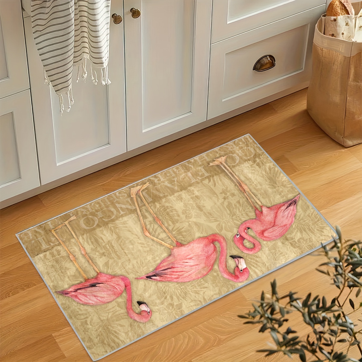 Washable Doormat Rug | Fade-Resistant | Barbie Light Pink Doormat | Ruggable