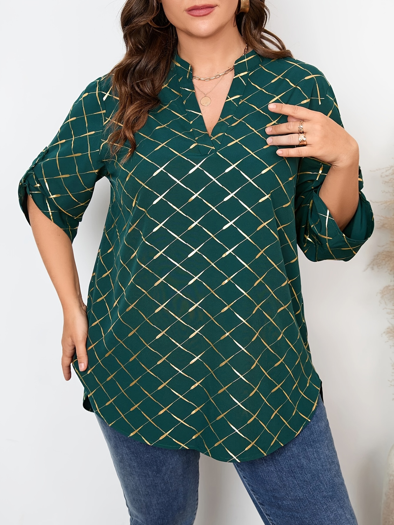 Plus Size Blouses - Temu - Page 2