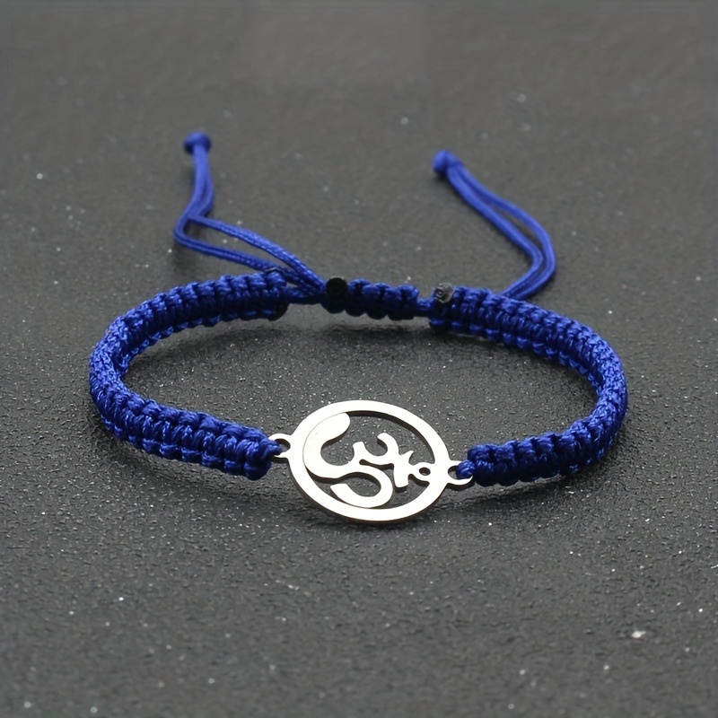 Stainless Steel OM Bracelet for Couples