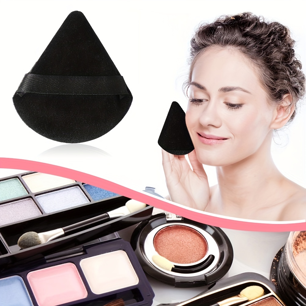Colocación de borlas de maquillaje en polvo, borlas de polvo lavables para  maquillaje(color) Soplos de polvo Spptty Productos cosméticos