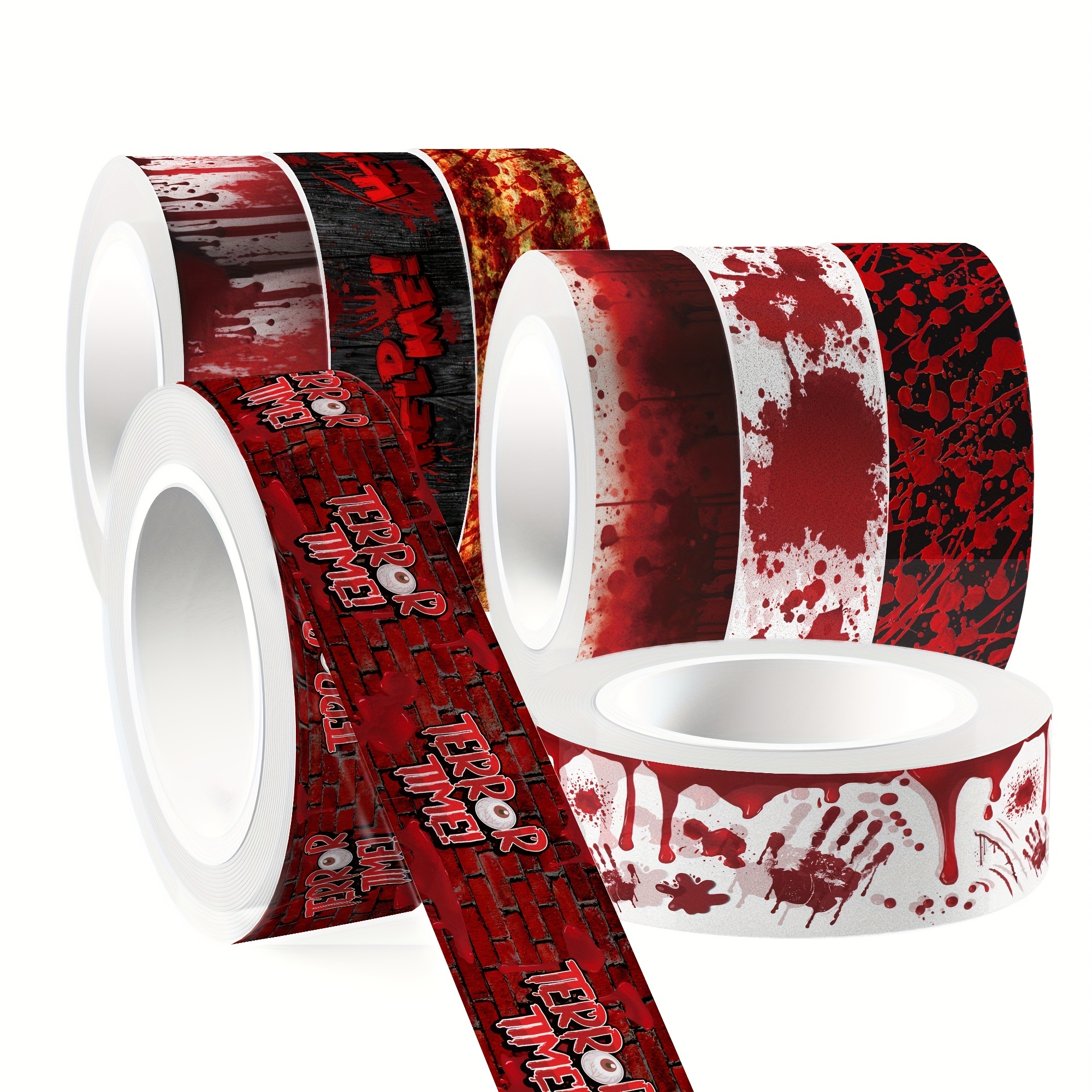  Washi Tape Set 4 Roll Masking Tape Cartoon Bear Gift