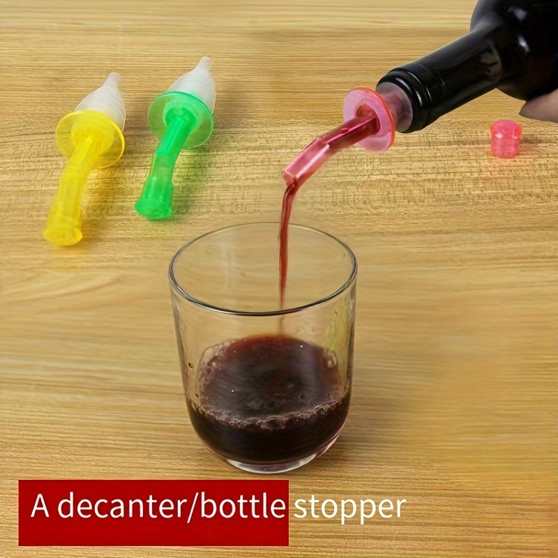 Bouchon en plastique pour bouteille de vin - Gadgets de Cuisine