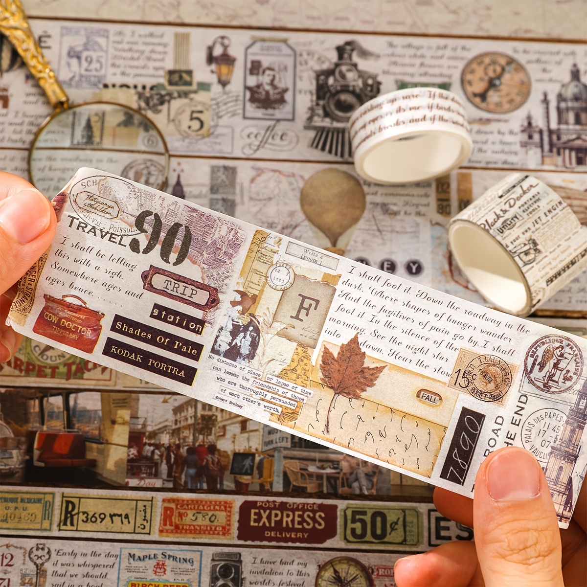 MochiThings: Vintage Ticket Washi Tape