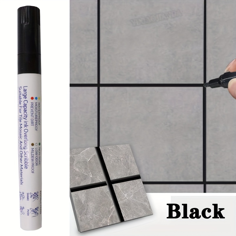 Tile Marker Repair Wall Pen White Grout