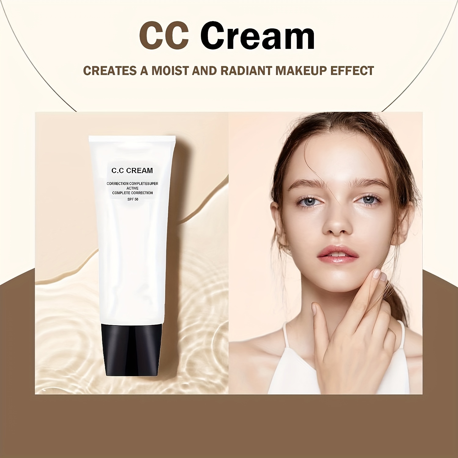 Skin Tone Adjusting CC Cream SPF 50 Cosmetics CC Cream Colour