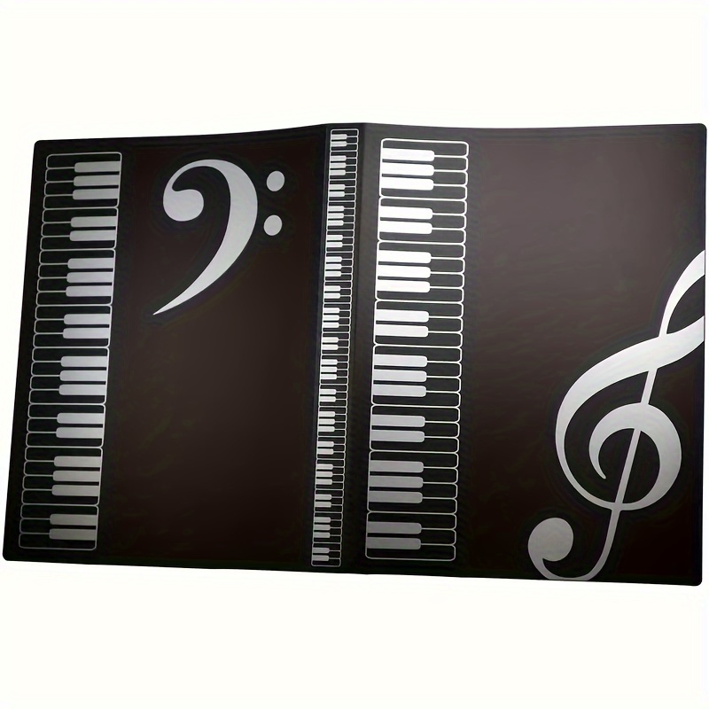 Music Folder 40 Pockets - Organize And Protect Your Sheet Music And Files