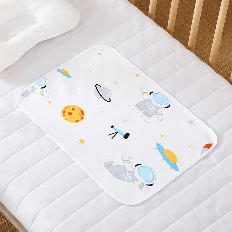 Cambiador portátil para bebé, cambiador de viaje desmontable, bolsillo  inteligente para toallitas con almohada incorporada, impermeable y gran  área de
