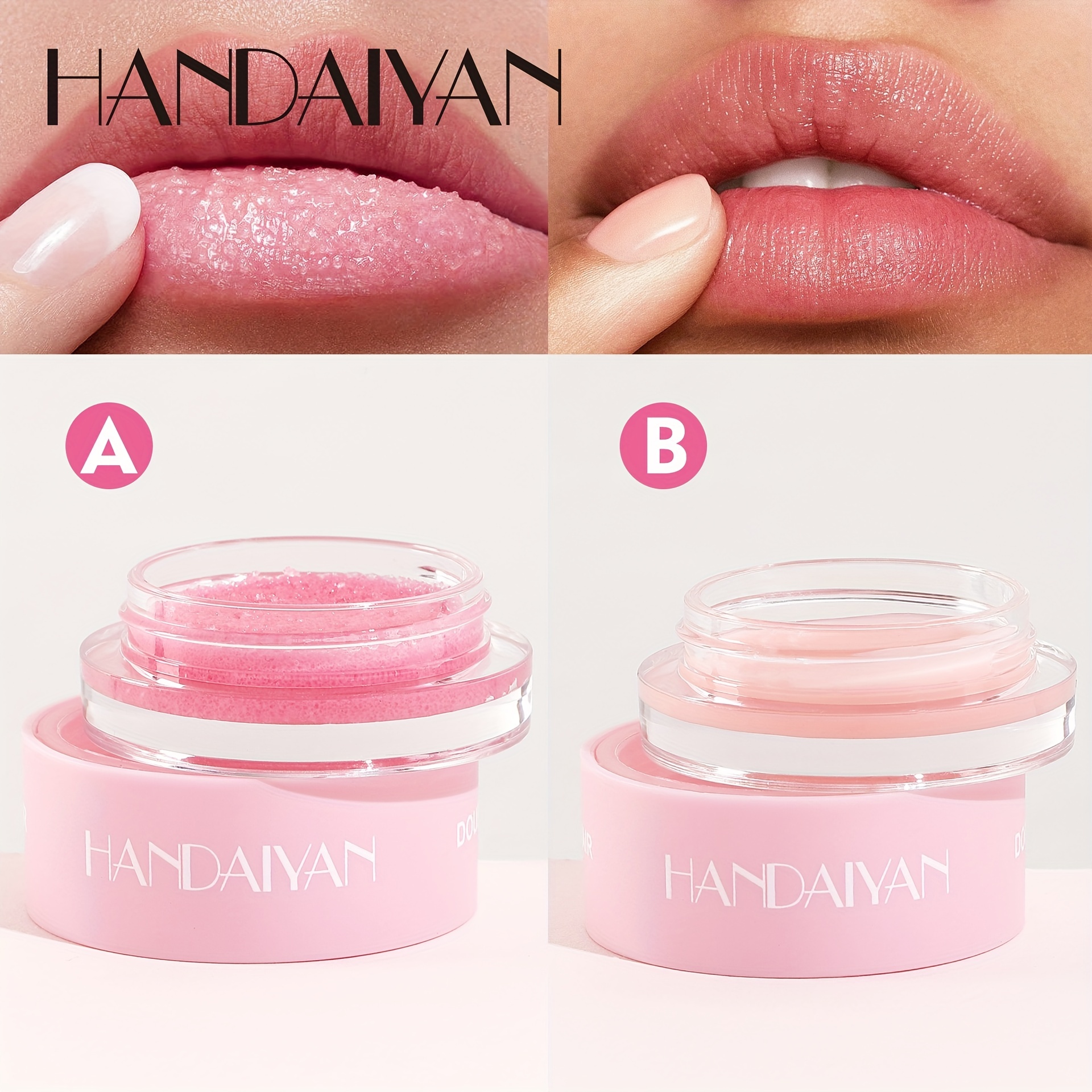2-in-1 Lip Scrub & Balm: Exfoliate and Repair Lips