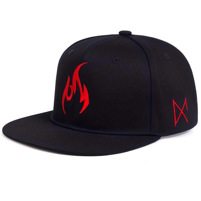 Mens Flame Snapback Mens Hats Ideal Choice For Gifts, Shop The Latest  Trends
