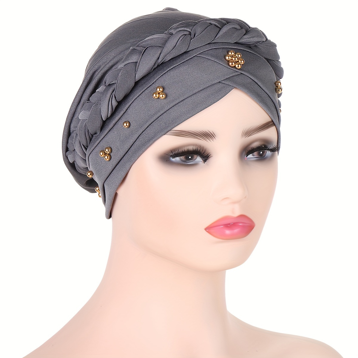 Turban Hat Fashion élégant chapeau de chimio foulard respirant pour les  femmes 