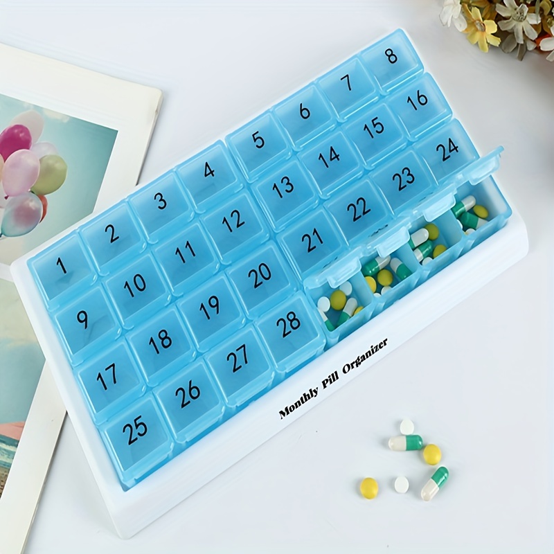 Mini Medicine Organizer and Pill Case - Med Manager