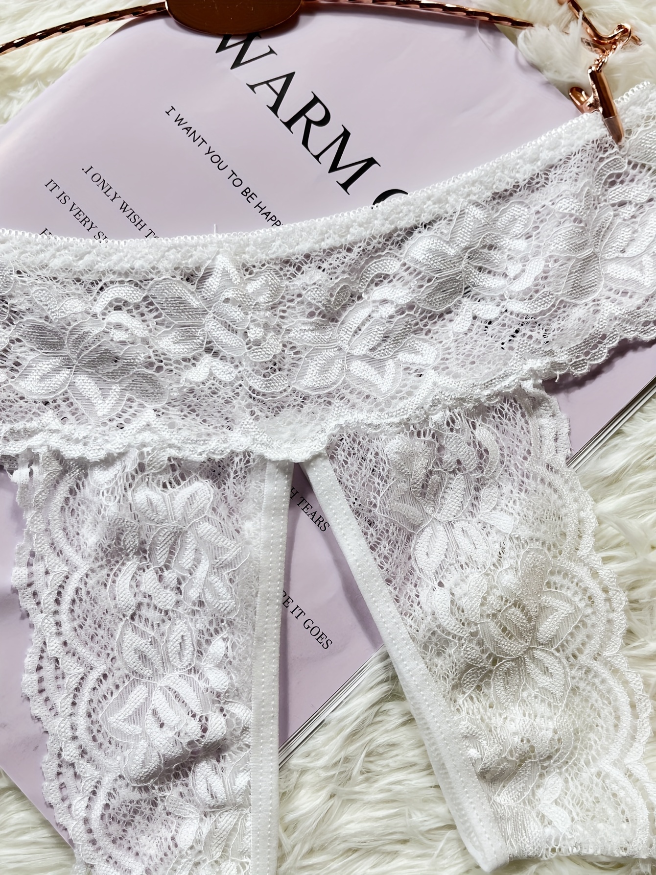 2pack Plus Floral Lace Panty Set