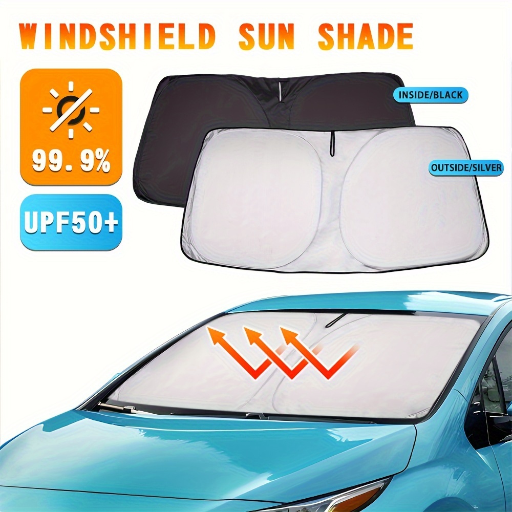 Auto Windschutzscheibe Sonnenschirm Regenschirm Typ Sonnenschutz für Auto  Fenster Sommer Sonnenschutz Wärmedämmung Tuch für Auto Front Schattierung -  AliExpress