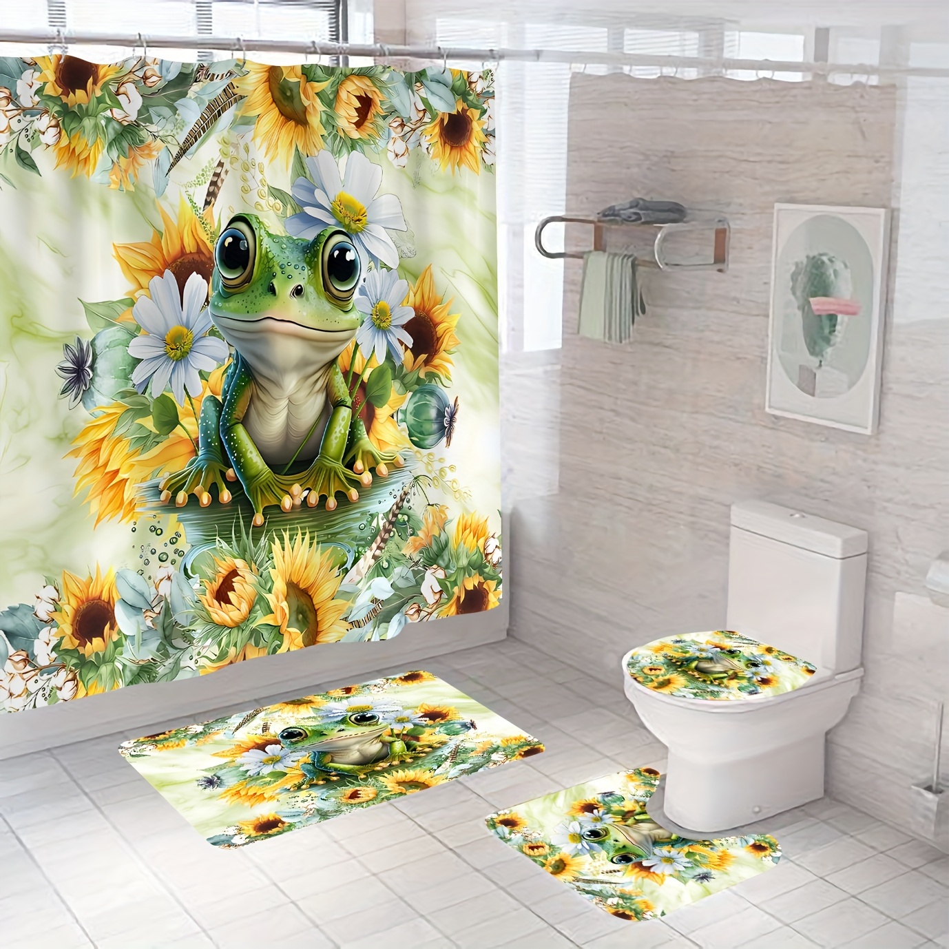 It's a frog Shower Curtain
