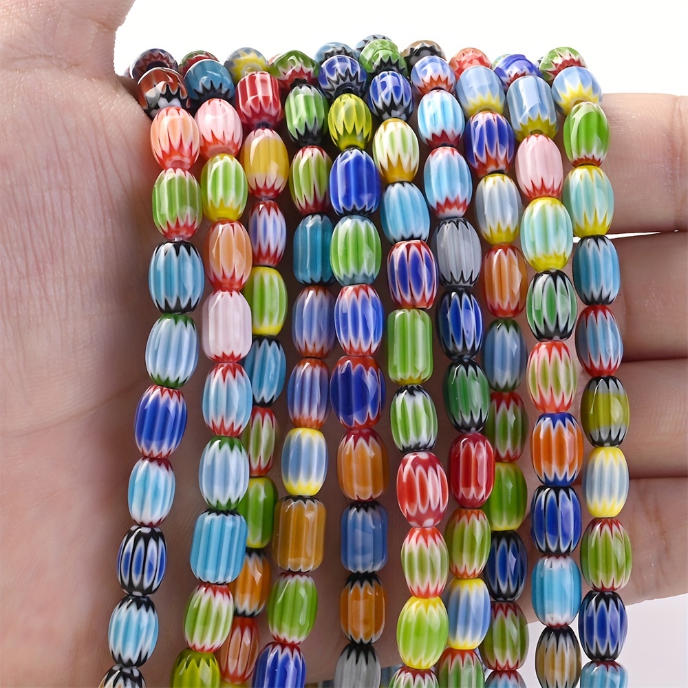 Diy Handmake Glass Crystal Beads Mixed Model Size Color - Temu