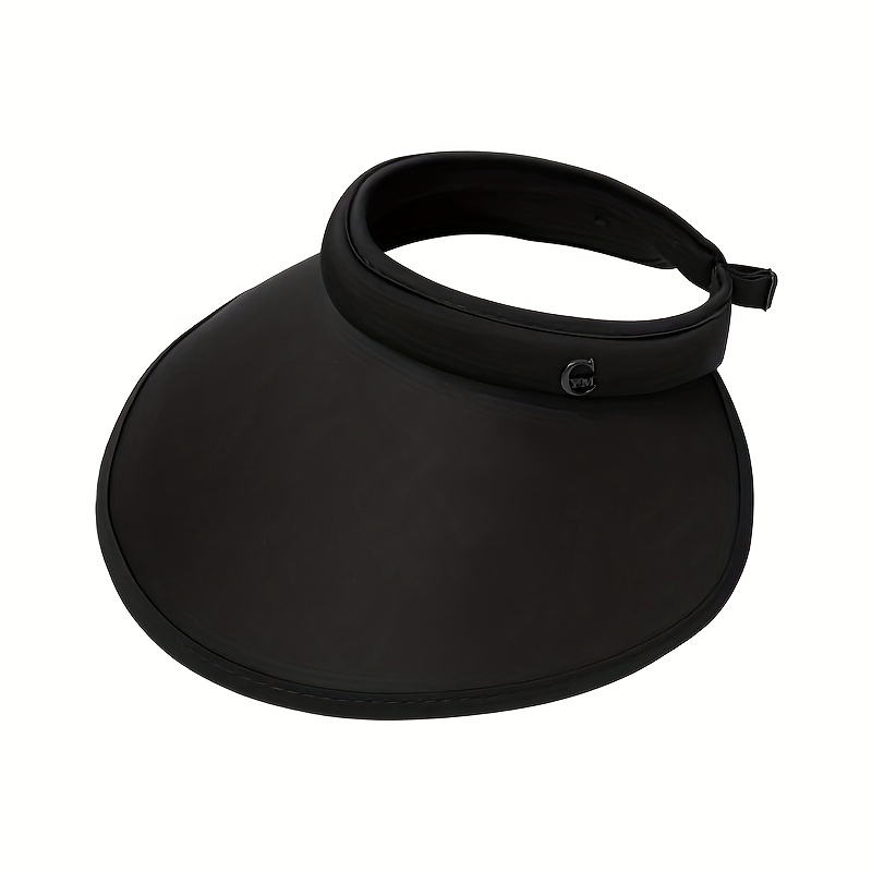 Breathable Solid Visor Hats Wide Brim UV Protection