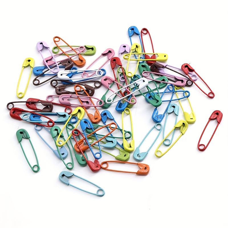 6CM 10Pcs Colorful Safety Pins Clothes Decorations Needle Clip Buckles  Large Spring Sewing Tools Accessory Crafts Tools