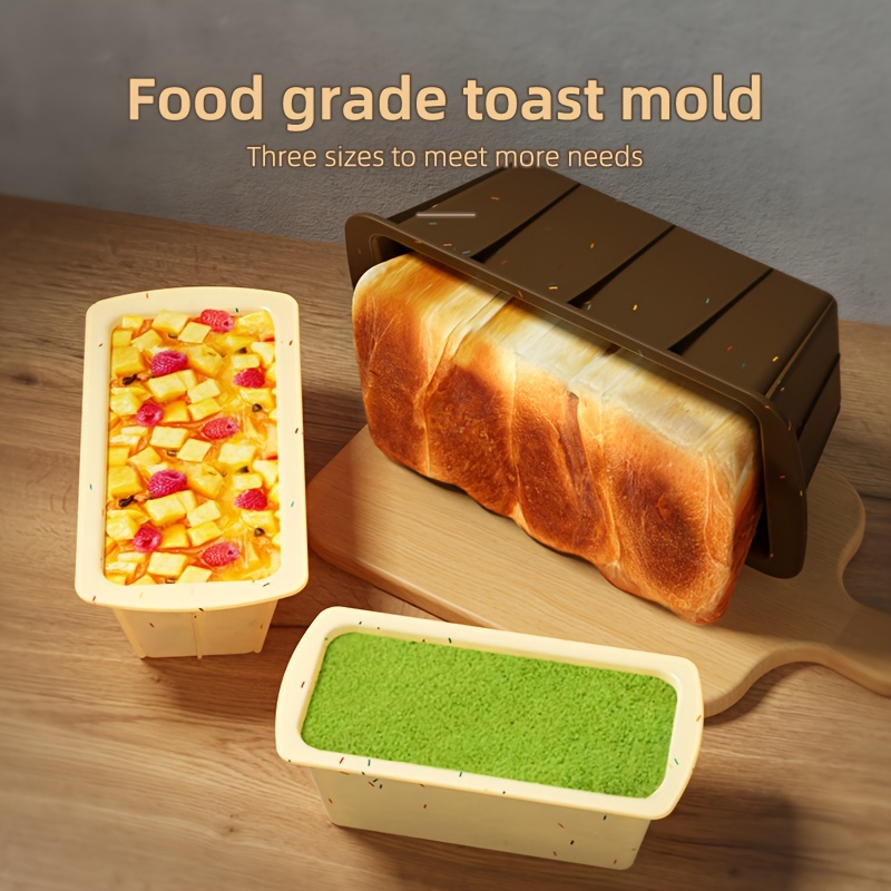 Silicone Bread Loaf Pan Cake Mold Non Stick Bakeware Baking Pan Oven  Rectangle Mould Kitchen Baking Tools - Temu