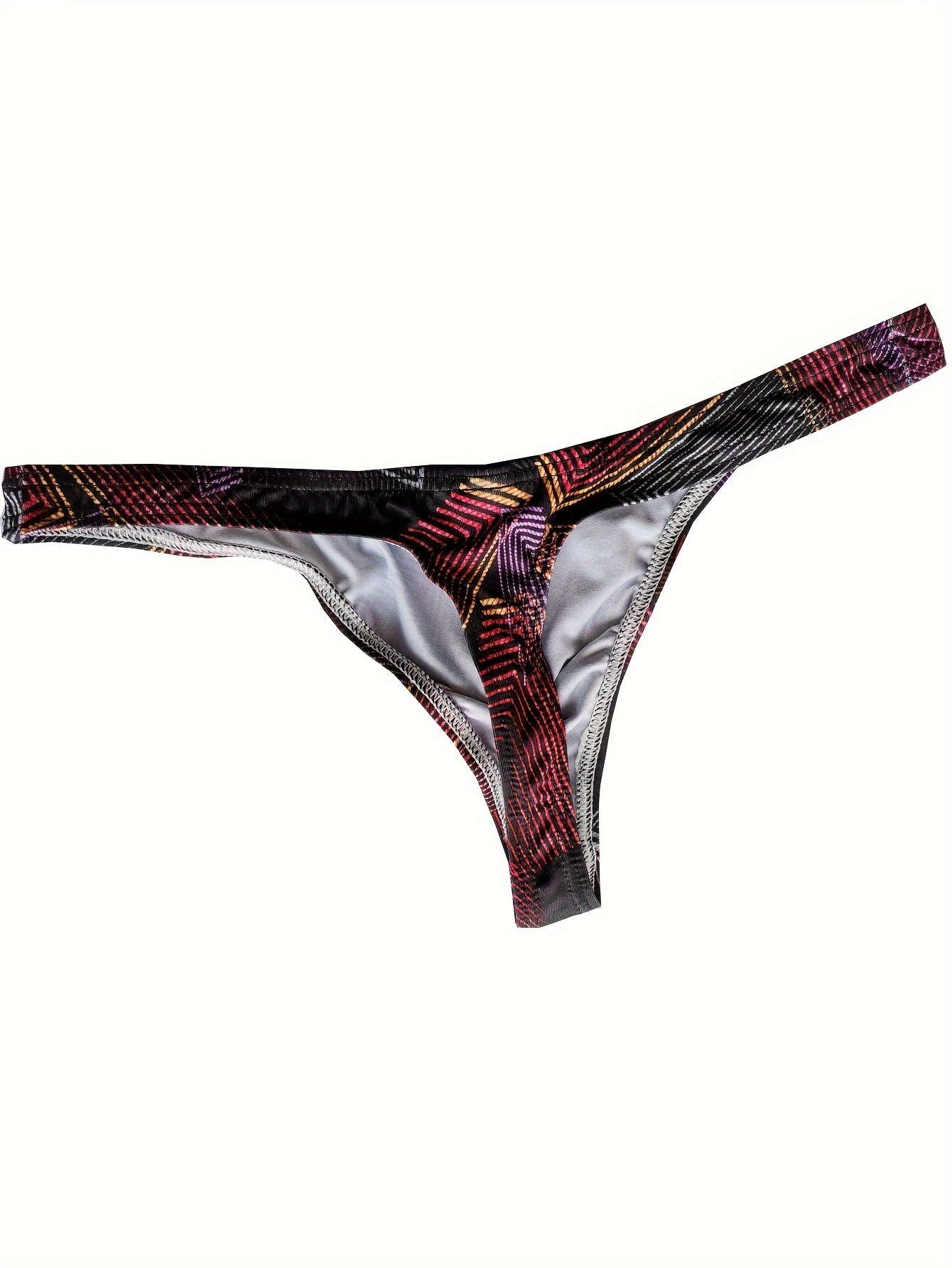 Men's Fashion Sexy Low Waist Slim Fit Thongs Underwear - Temu