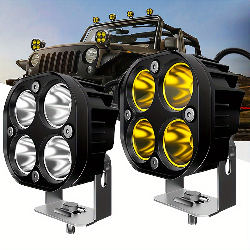 12V Motorrad ATV Quad LED Nebelscheinwerfer Spot Licht