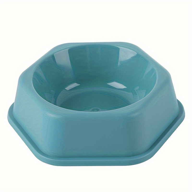 Solid Color Dog Bowls Plastic Dog Food Bowl Water Bowl Dog - Temu