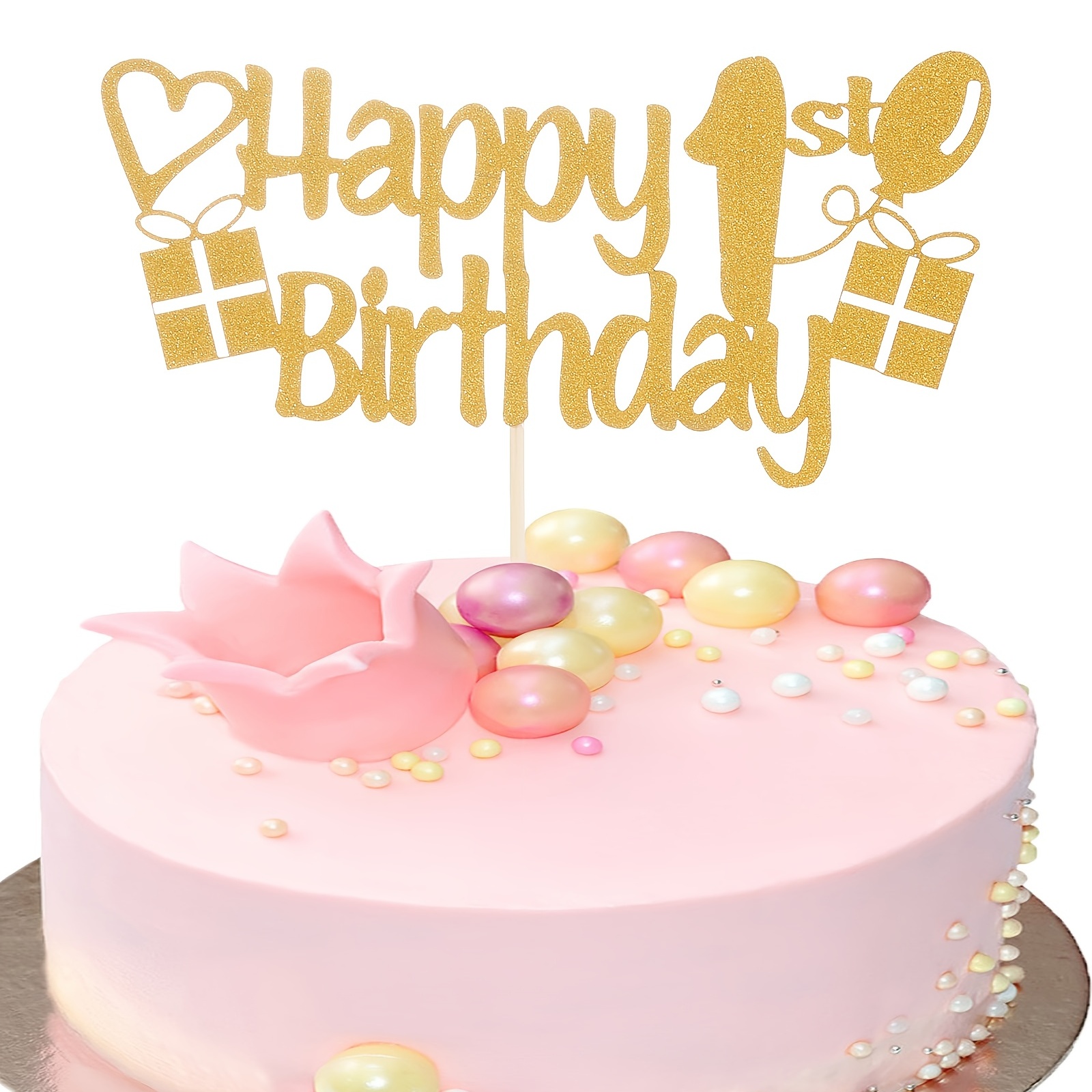 1pc Happy Birthday Cake Topper Ghirlanda Decorazioni Torte - Temu