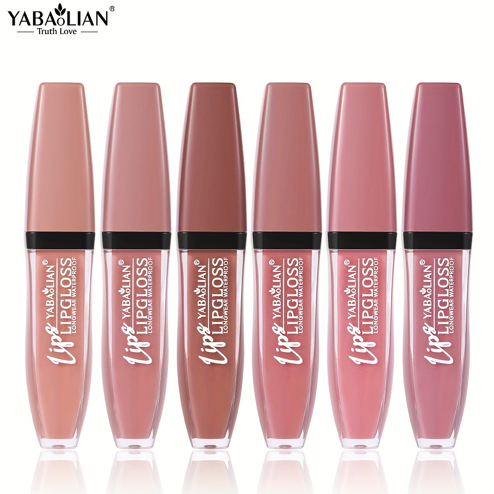 Nude Creamy Lip Glaze Matte Liquid Lipstick Waterproof Long Lasting