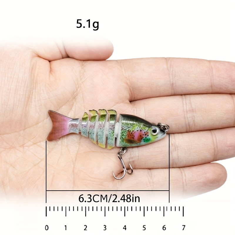 Señuelos Pesca Wobblers Hundimiento Cebo Artificial Biónico - Temu