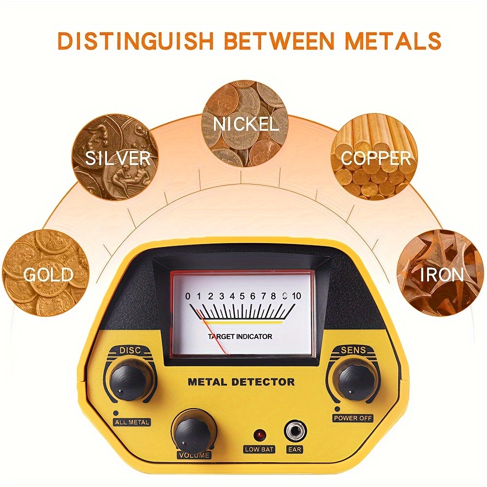 Acheter Détecteur de métaux professionnel MD4030, détecteurs d'or