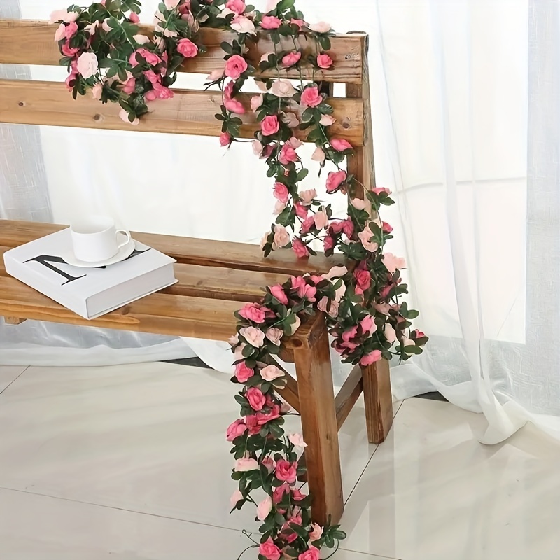 4 Pezzi Ghirlanda Rose Artificiali Decorare, Ghirlanda Rose Finte Rosse  Decorare, Fiori Tavolo Decorare Casa, Matrimonio, Giardino E Muro - Casa E  Cucina - Temu Switzerland