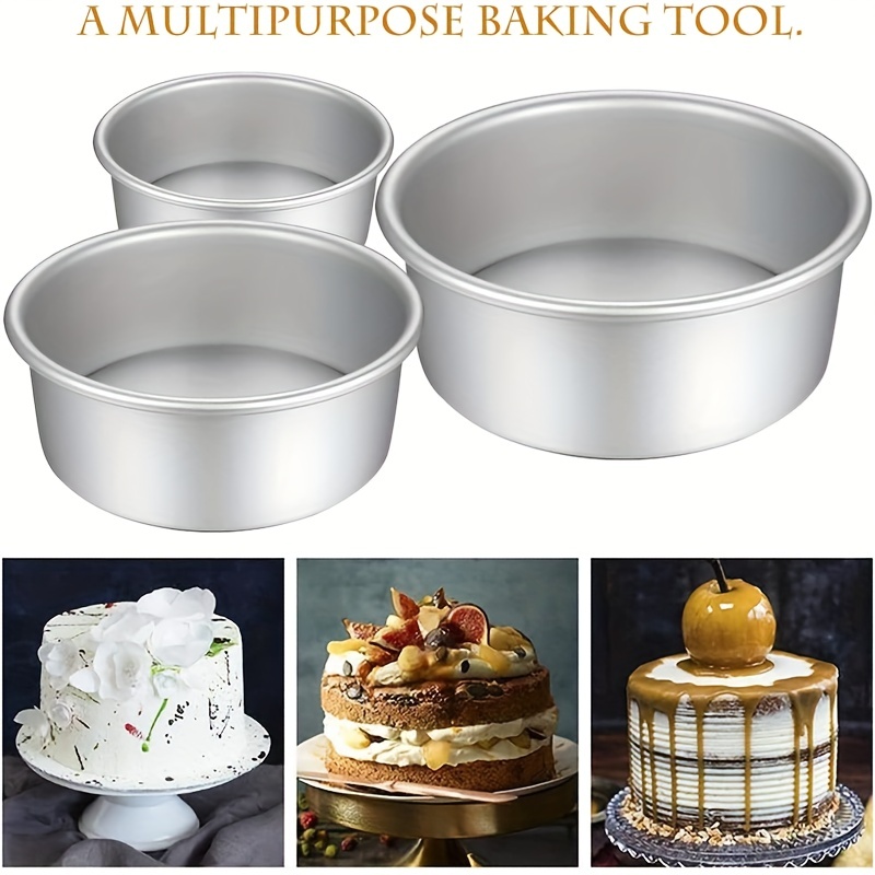 2~14 Inch Round Cake Baking Pan Cake Mold Baking Tools Anode Live