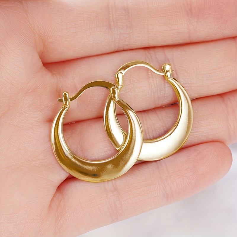 Stylish Ring Earrings for Women Casual Daily Accessory Gift